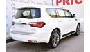 إنفينيتي QX80 AED 3359 PM | LUXURY 5.6L V8 4WD GCC DEALER WARRANTY