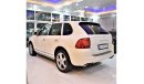 بورش كايان توربو Porsche Cayenne TURBO 2005 Model!! in White Color! GCC Specs