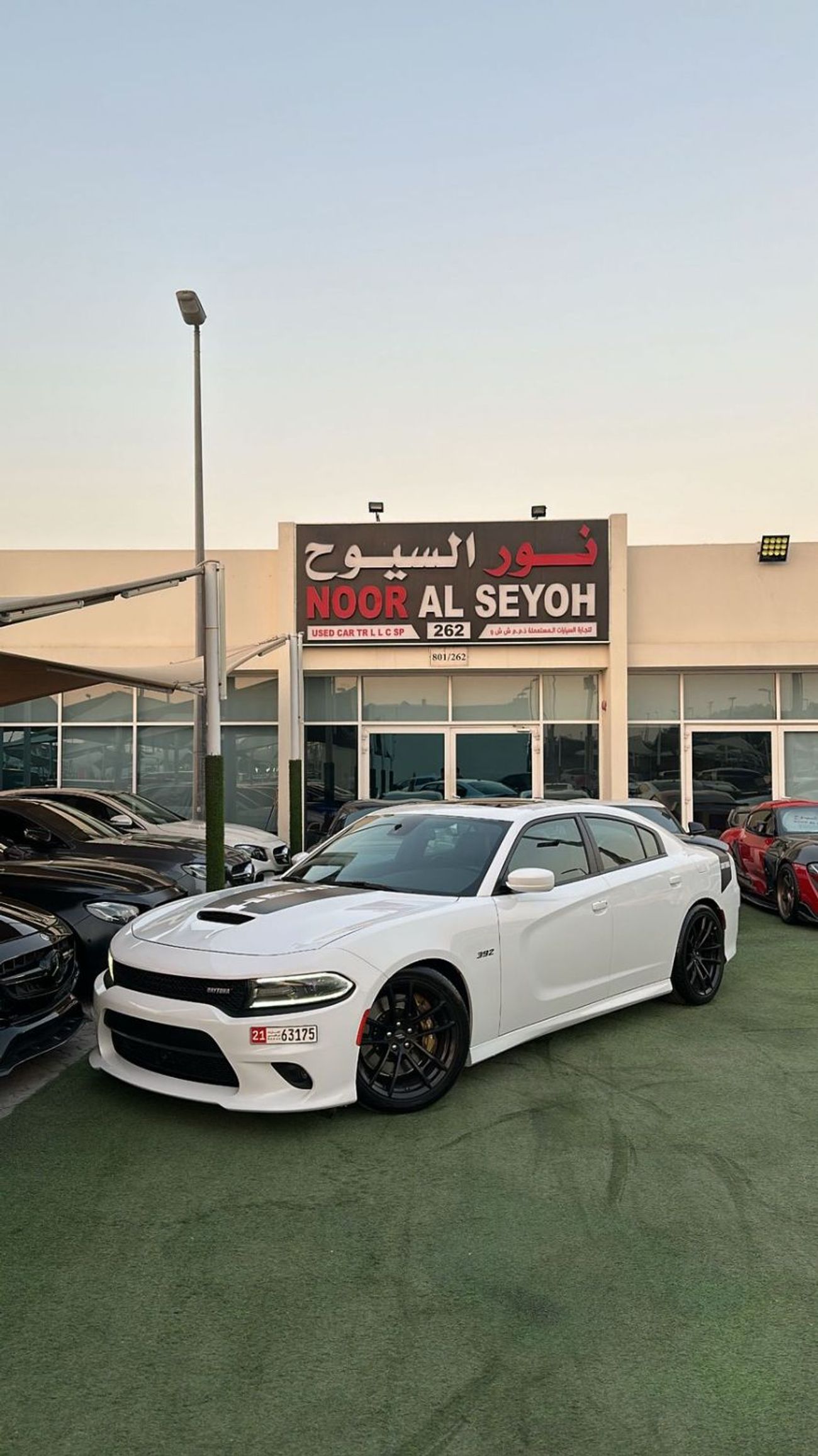 دودج تشارجر دودج تشارجر دايتونا سكات باك 392 خليجي فل ابشن صبغ وكاله بحاله ممتازه بدون حوادث