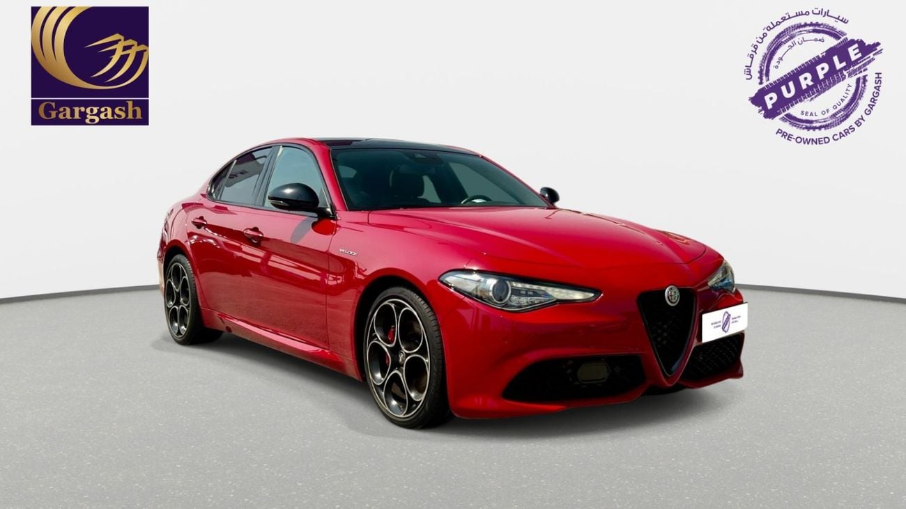 Alfa Romeo Giulia VELOCE | 2022 | Special Offer  | 18-30 Sep | Gargash Warranty & Service | Free insurance | Finance from 0.9
