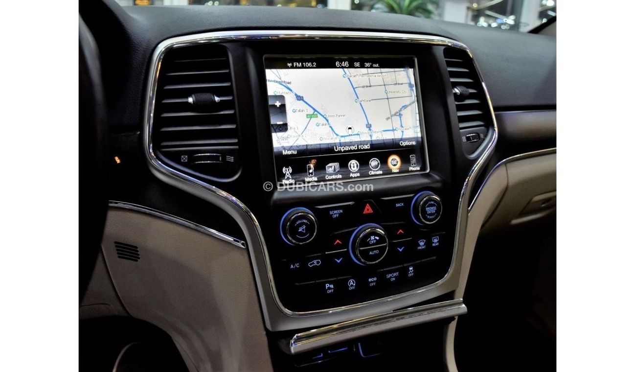 Jeep Grand Cherokee EXCELLENT DEAL for our Jeep Grand Cherokee Limited 4x4 ( 2016 Model ) in Silver Color GCC Specs