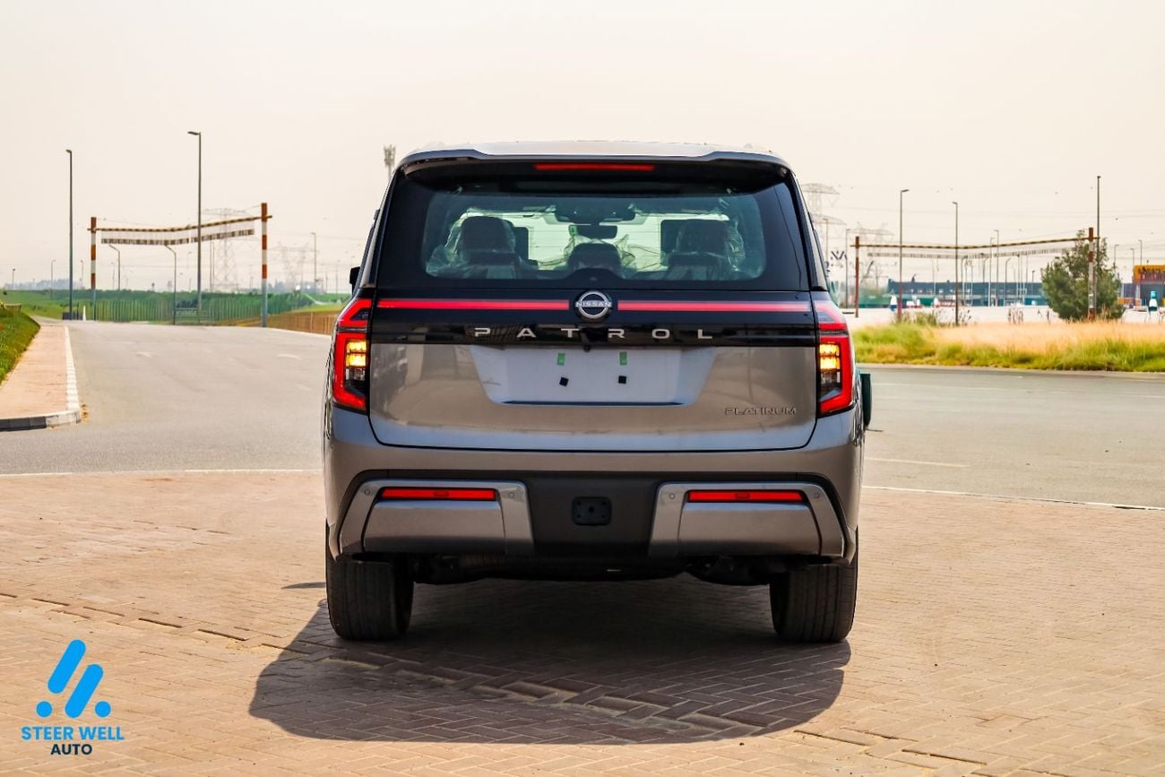 Nissan Patrol LE PLATINUM CITY 2026 | GCC | 3.5L V6 | AWD | 9AT | Red Interior | Height Control | Export only
