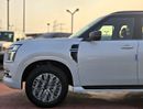 نيسان باترول Nissan Patrol Platinum SE 3.8L Petrol 4WD Gcc  white insid red 2026 Model