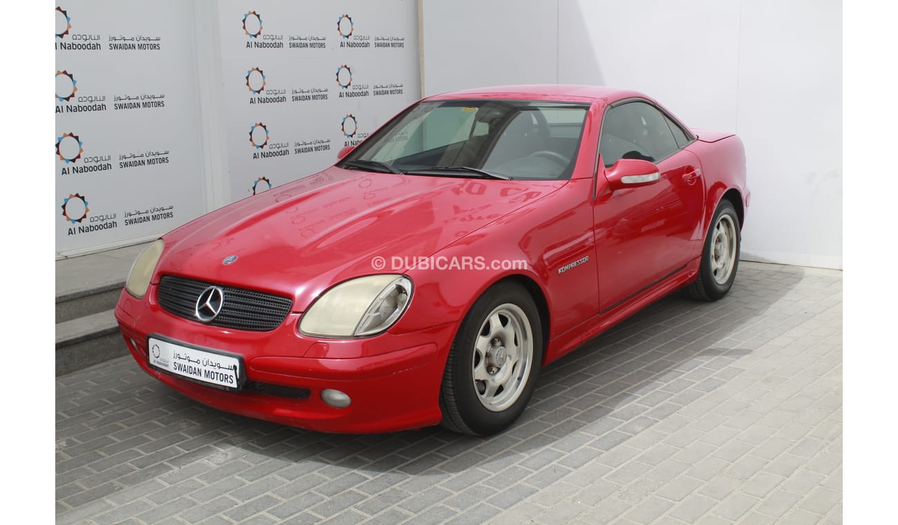 Used Mercedes-Benz SLK 200 1.6L 2004 MODEL 2004 for sale in Dubai - 151312