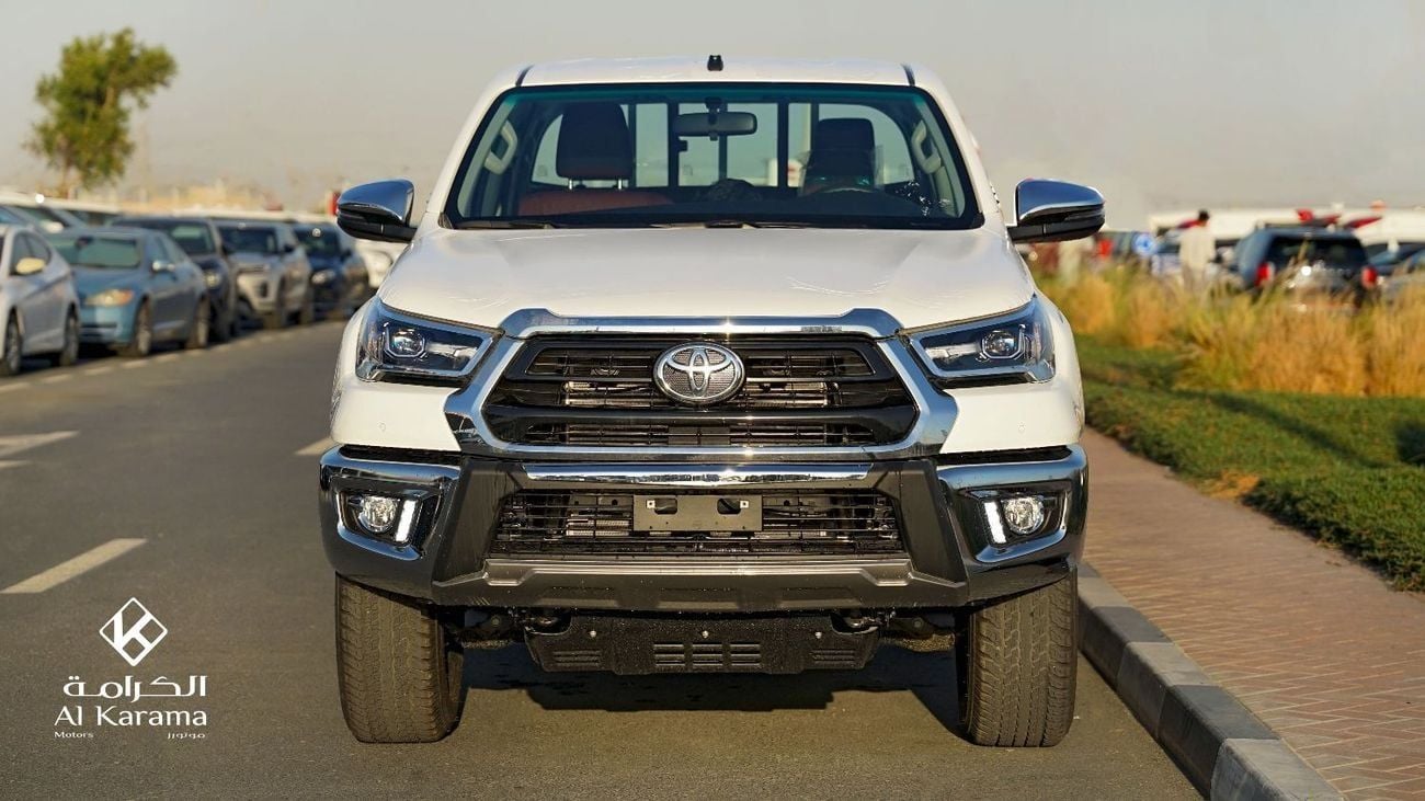 تويوتا هيلوكس GLX.S 2.4L | SR5 | Full Option | Rear Camera | Cruise Control | Diff Lock | GCC Specs