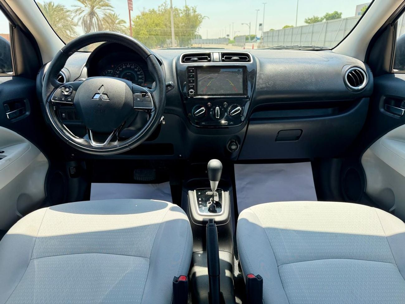 Mitsubishi Attrage GLX HIGHLINE GLX PREMIUM 1.2L GCC , ACCIDENT FREE, (410/-MONTHLY)
