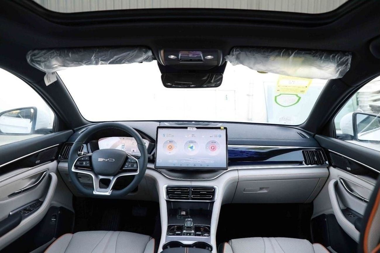 BYD Song Plus 2024 BYD SONG PLUS HONOR CHAMPION FLAGSHIP - BLACK inside GREY & BLUE | Export Only