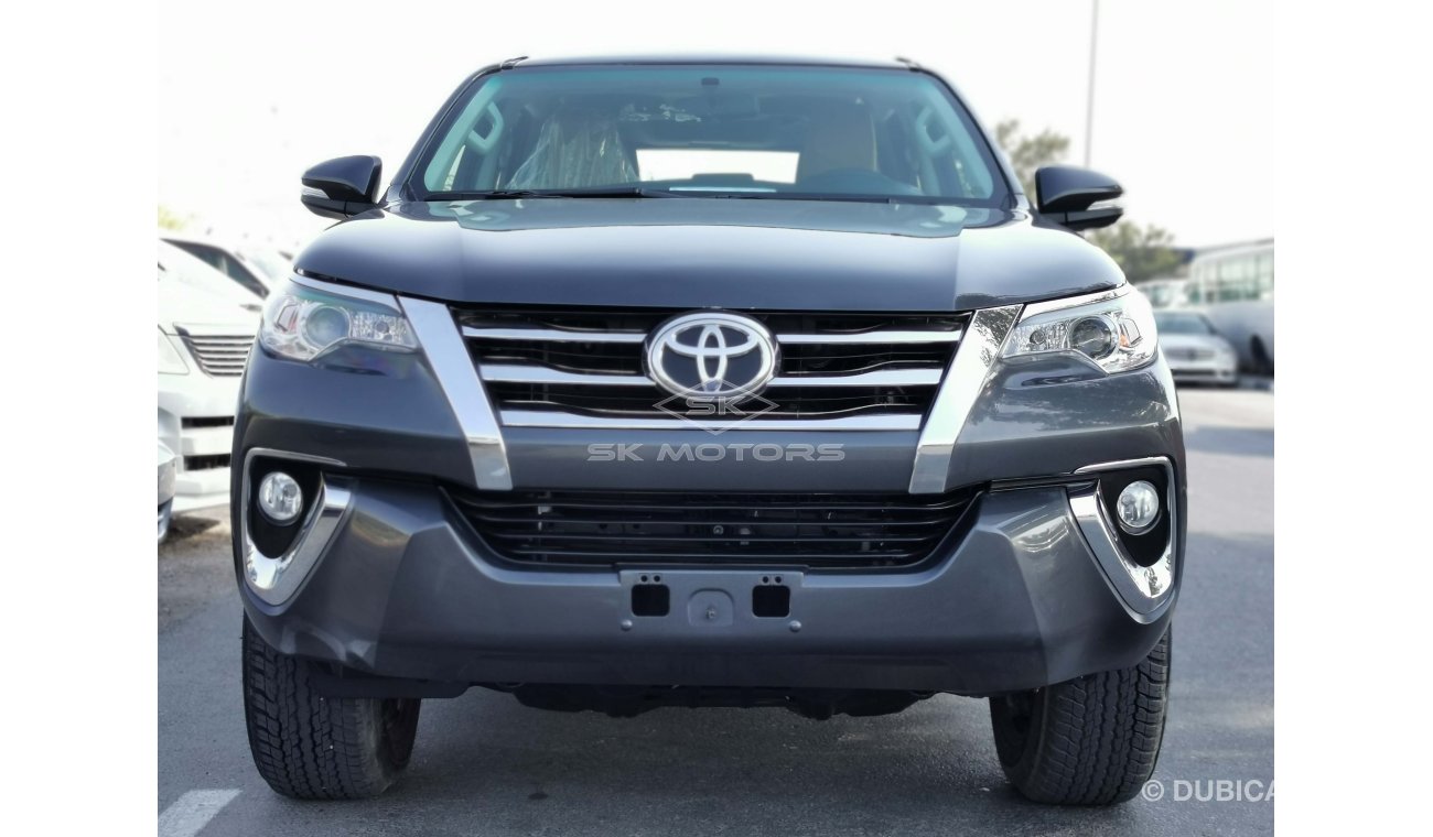 Toyota Fortuner 2.7L, 17" Rims, Rear A/C, Fabric Seats, 4WD Gear, DRL LED Headlights, Traction Control (LOT # 9677)