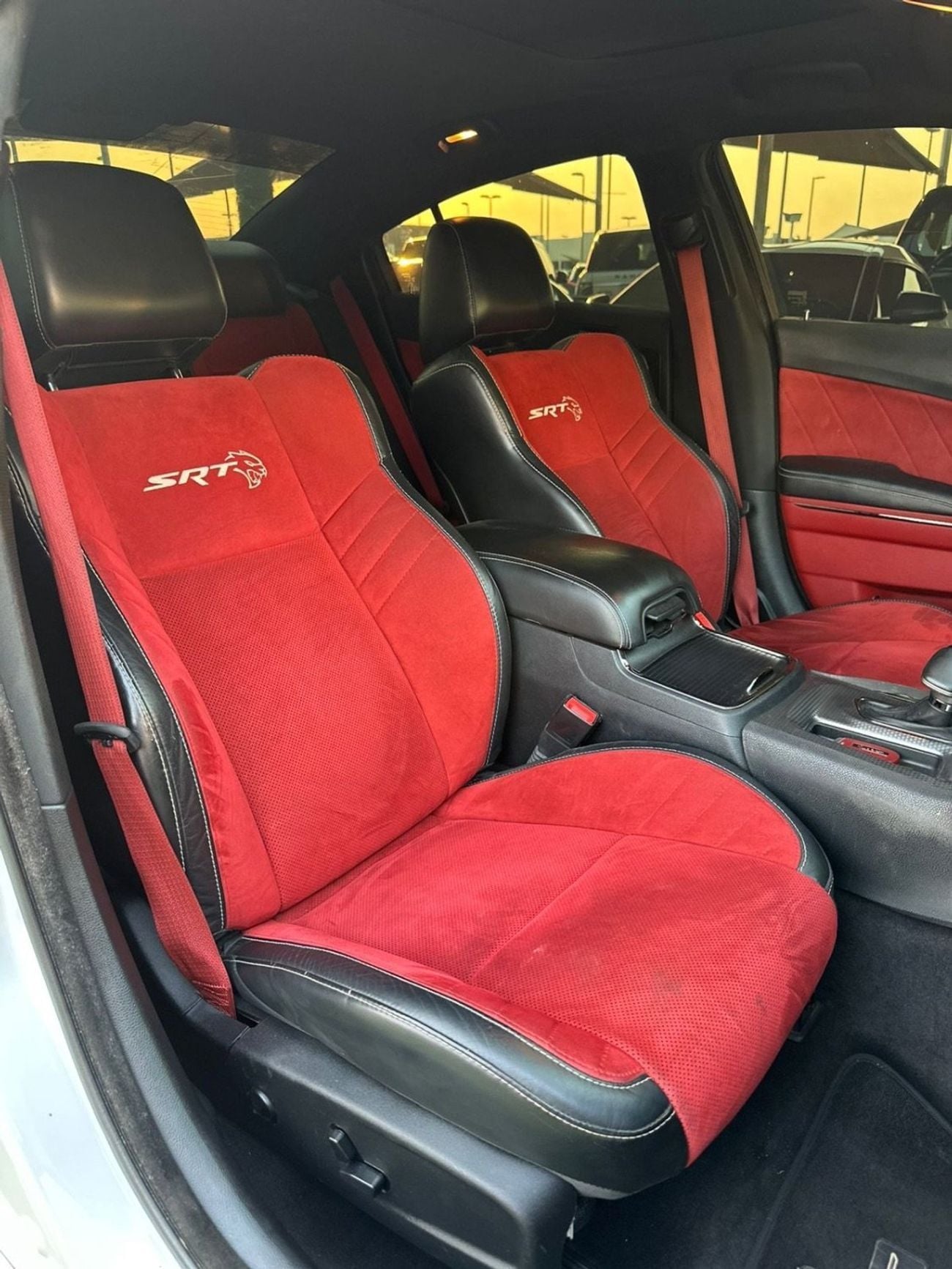 Dodge Charger SRT Hellcat 6.2L (707 HP) ‎‏DODGE CHARGER HELLCAT SRT GCC 2017 Original paint  ‎‏Zero accidents Full