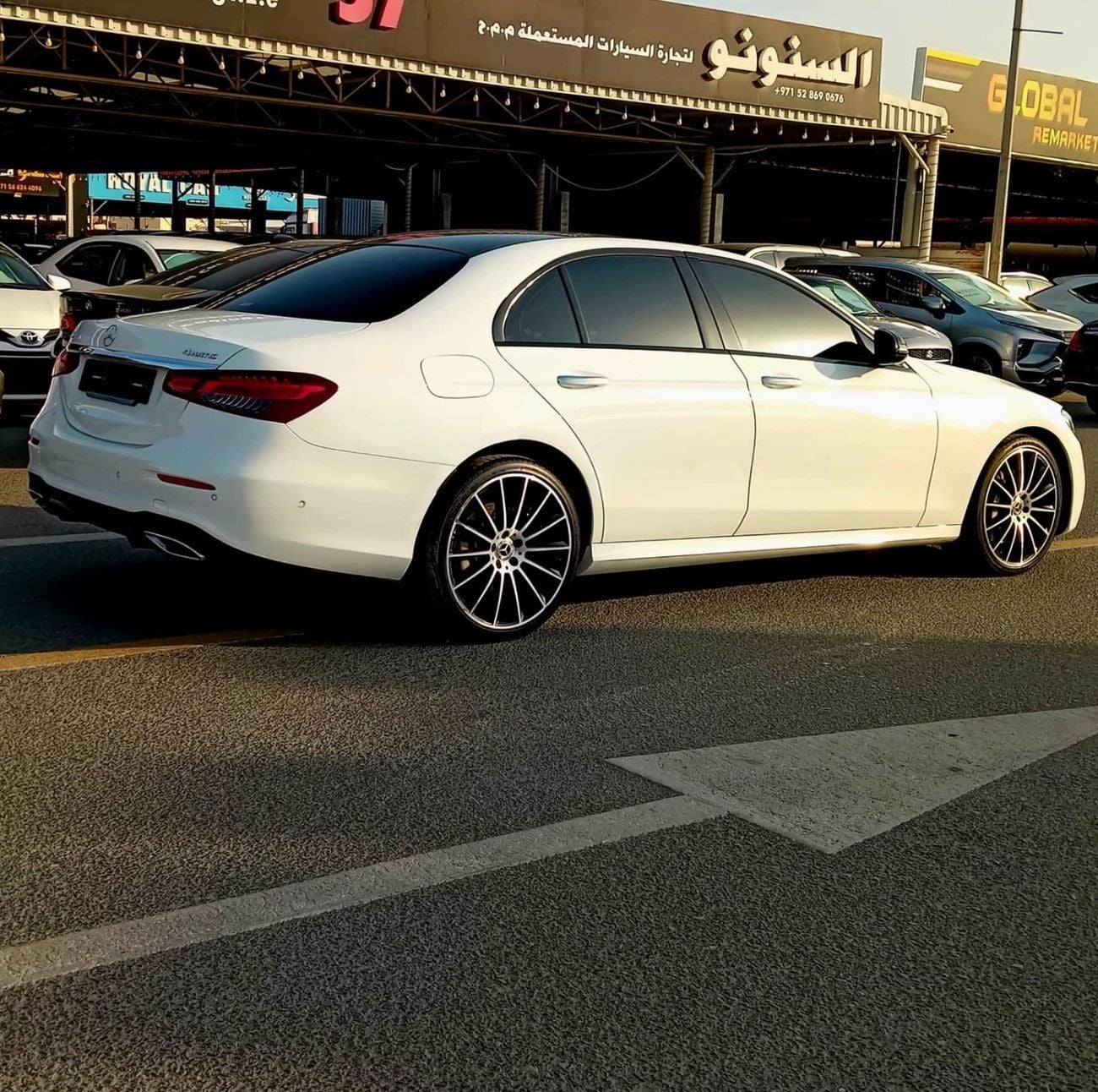 مرسيدس بنز E 350 4MATIC (NON GCC) مرسيدس E350