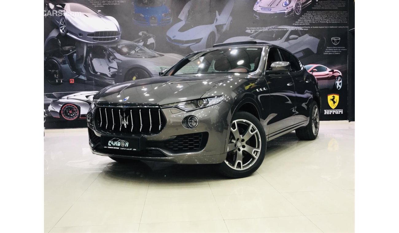 Maserati Levante S - GCC SPECS - UNDER WARRANTY(  3200 AED PER MONTH )