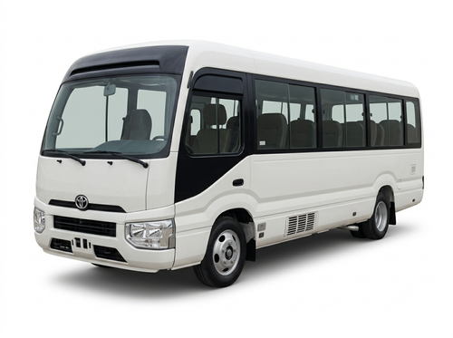 Toyota Coaster 2.7 ECTAI0063 - 2026 Toyota Coaster Van 2.7L Petrol Manual White