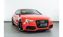 Audi RS5 2013 Audi RS5 Coupe / Full-Service History