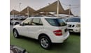 مرسيدس بنز ML 350 موديل 2006 خليجى فتحة مثبت سرعة تحكم رنجات حساسات جلد كرسى كهرباء مرايا كهرباء بحالة ممتازة