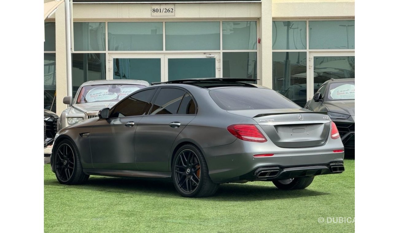 مرسيدس بنز E 63 AMG مرسيدس بنز اي ام جي E63s وارد كندا 2018 صبغ وكالة بحالة الوكالة