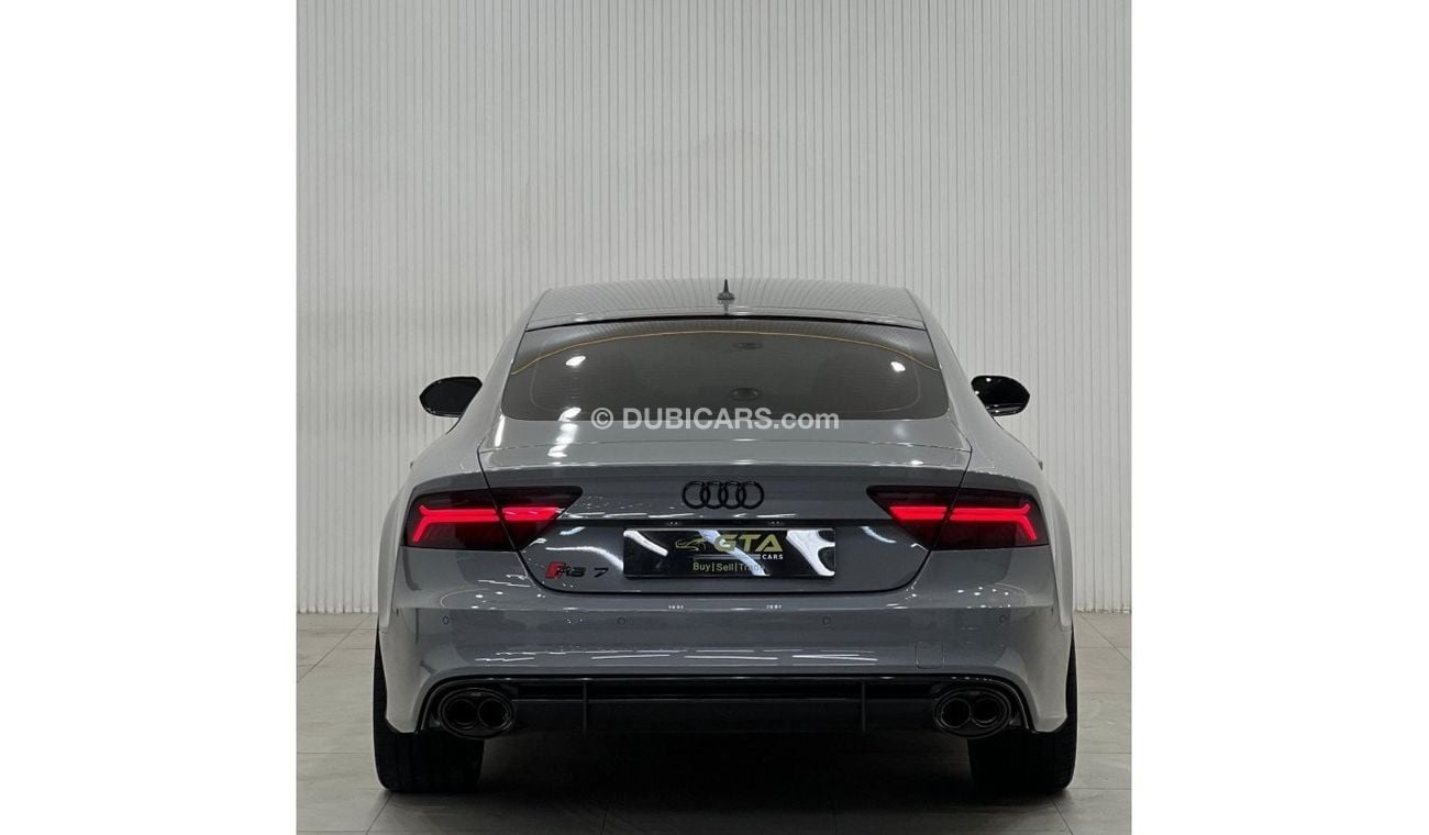 Audi RS7 Std 2017 Audi RS7 Performance Pack, Full Service History, Warranty, GCC