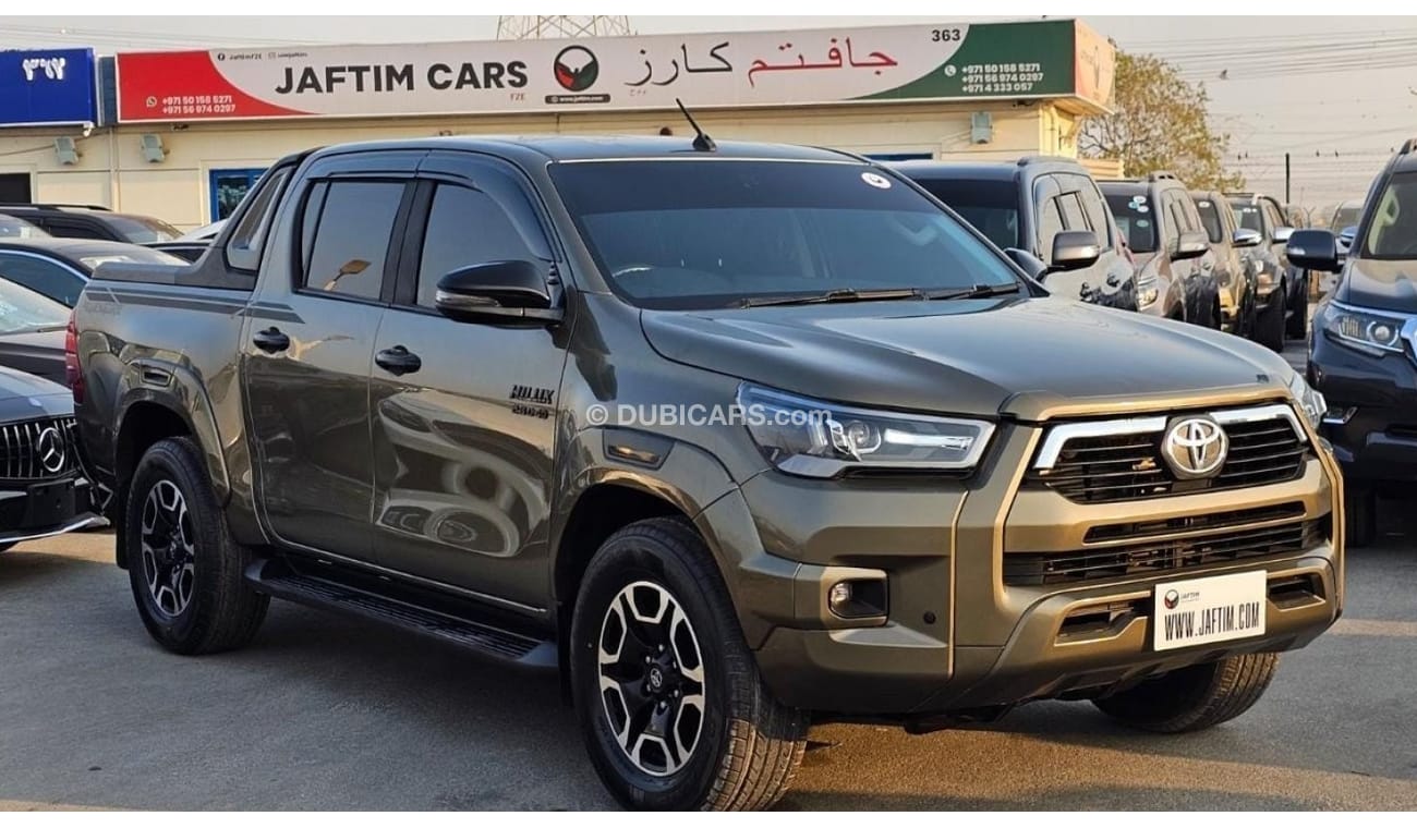 Toyota Hilux Facelifted to ROCCO 2023 AT | 4WD | 2.8L Diesel Engine | Alloy Rims | Black Leather Interior | Best