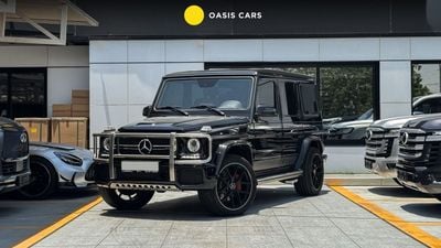 Mercedes Benz G63 AMG STANDARD STD 2017 GCC Partial Service History 5.5L Twin Turbo V8