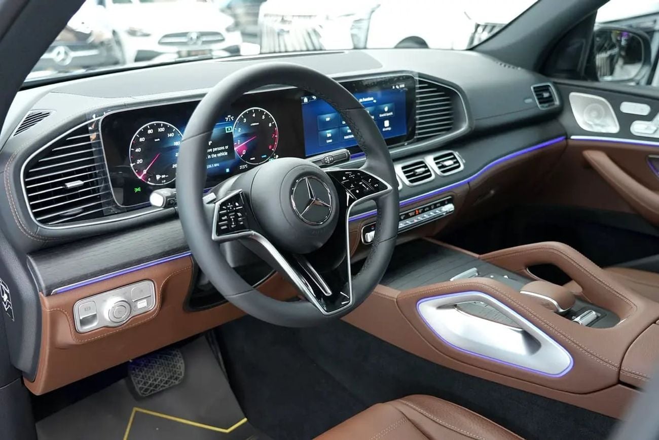 مرسيدس بنز GLE 450 4M DARK SERIES SUV | GCC 0km | Agency Warranty | AMG Package