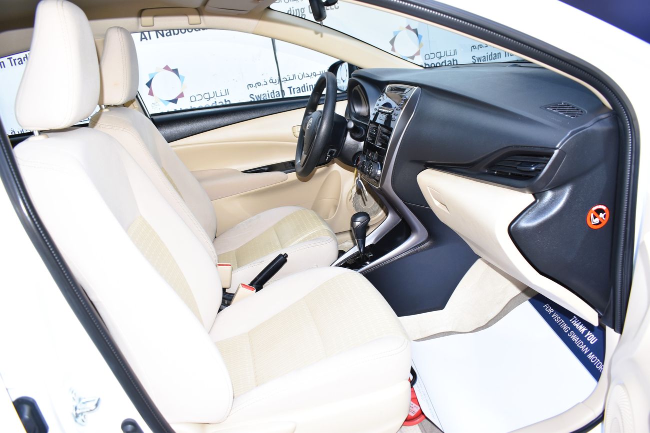 تويوتا يارس AED 1019 PM | 1.5L SE SEDAN GCC DEALER WARRANTY