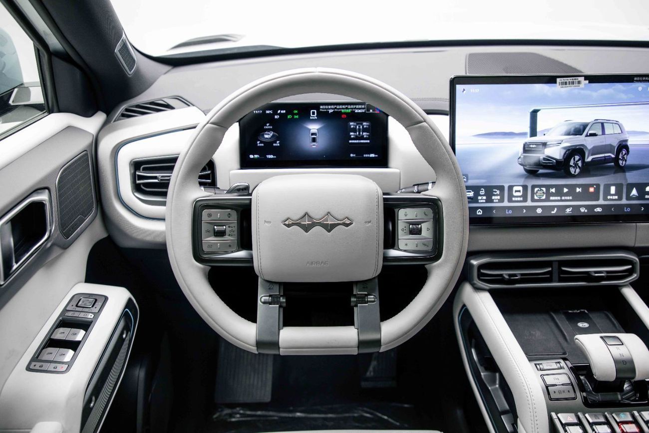 BYD Leopard Titanium 3 ID Ultra - Silver Inside Grey | Export Only