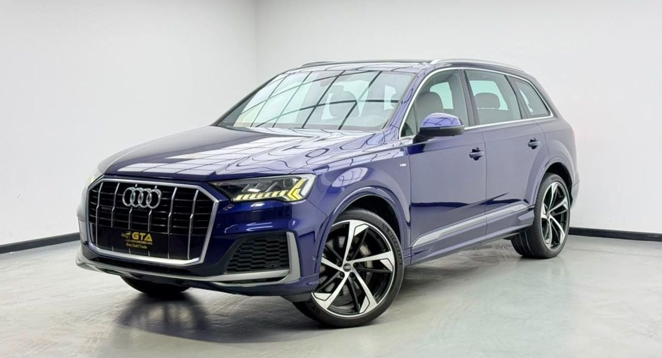 أودي Q7 55 TFSI S-LINE 2021 Audi Q7 55 TFSI S-Line, Warranty, Full Audi Service History, Excellent Condition