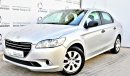 Peugeot 301 1.6L ACCESS 2014 MODEL GCC SPECS