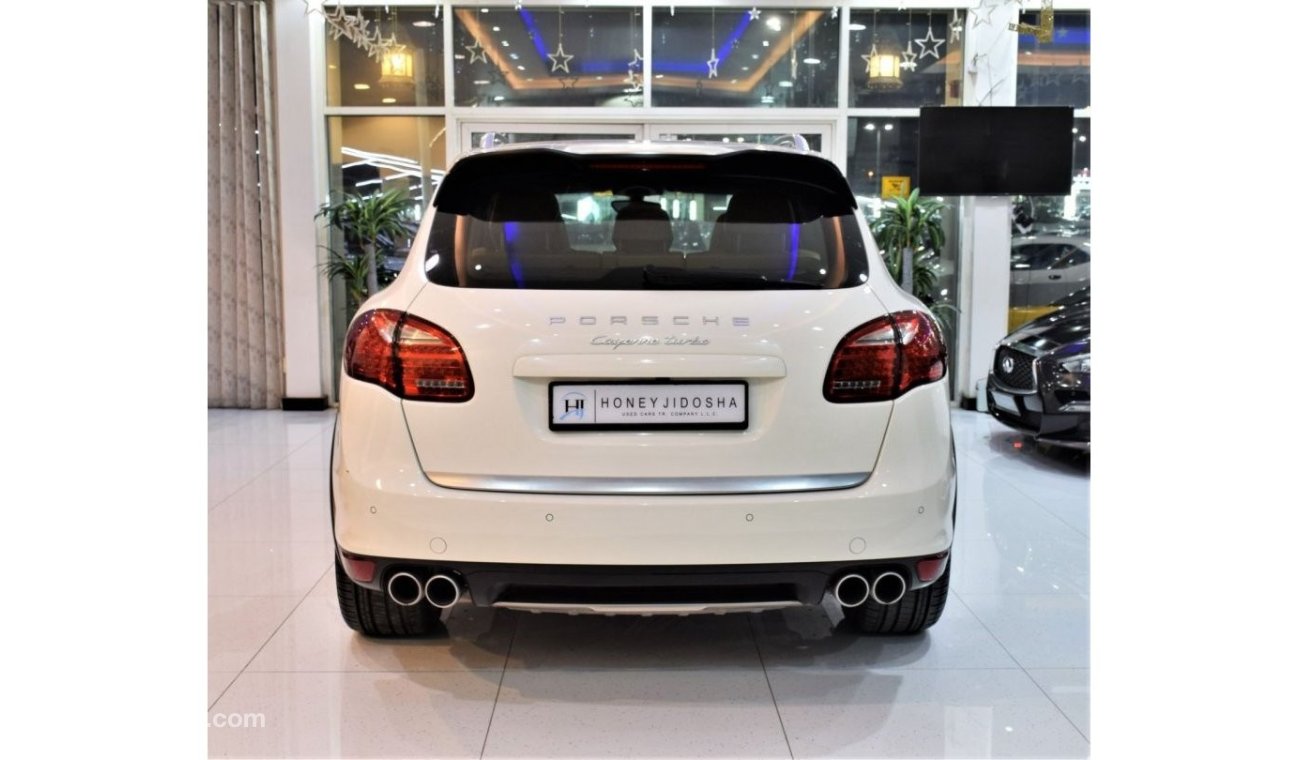 بورش كايان توربو EXCELLENT DEAL for our Porsche Cayenne TURBO 4.8L V8 ( 2011 Model! ) in White Color! GCC Specs