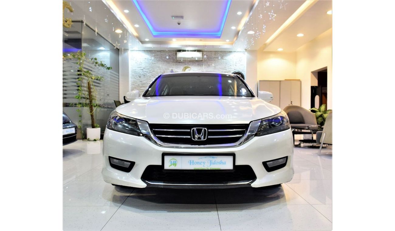 هوندا أكورد Amazing Honda Accord 2014 Model!! in White Color! GCC Specs