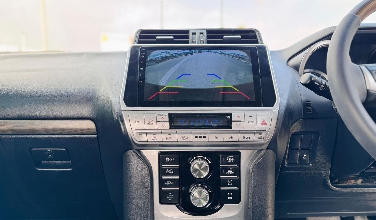 Toyota Prado PREMIUM BULL BAR | ROOF RACK WITH SIDE LADDERS | RHD | 2016 | 2.8L DIESEL ENGINE | (AT) | REAR VIEW