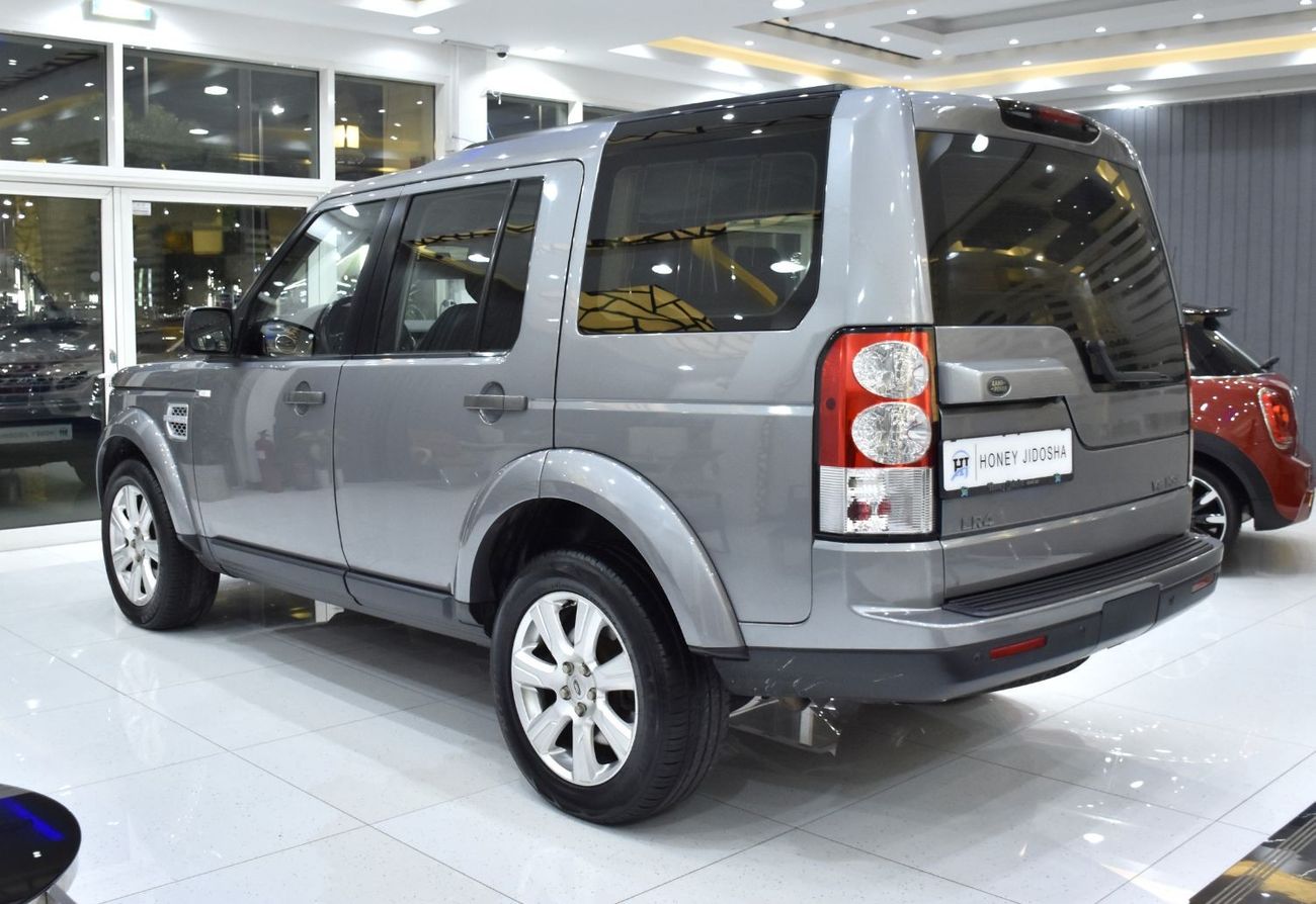 Land Rover Discovery EXCELLENT DEAL for our Land Rover LR4 HSE V8 ( 2013 Model ) in Grey Color GCC Specs