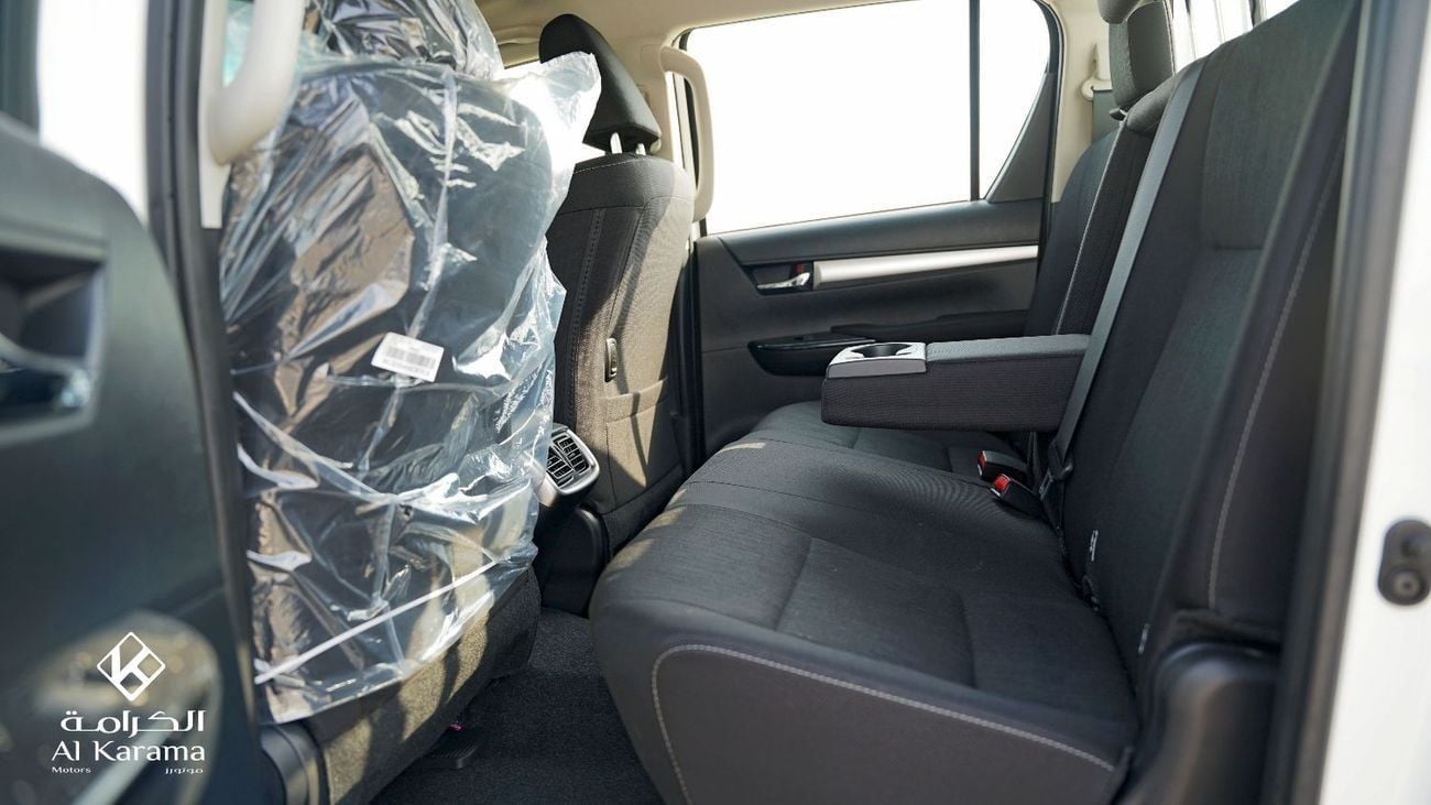 تويوتا هيلوكس تويوتا هايلكس ٢٠٢٥ | ٢.٤ لتر | SR5 | دفع رباعي يدوي | هيكل عريض | نظام تحكم مناخي مزدوج | مرآة كهربا