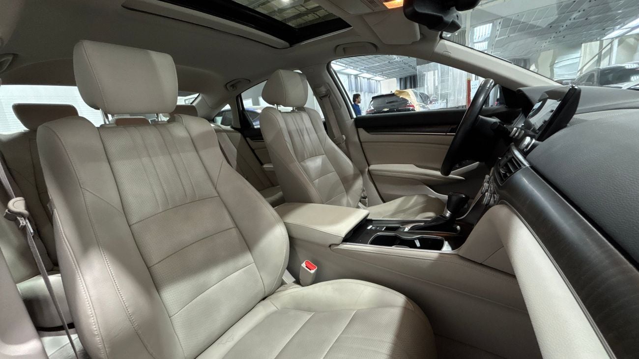 هوندا أكورد EX-L 2021 EX L | AED 1050/Month | 0 DP | 30 Day Return | Warranty | Service History