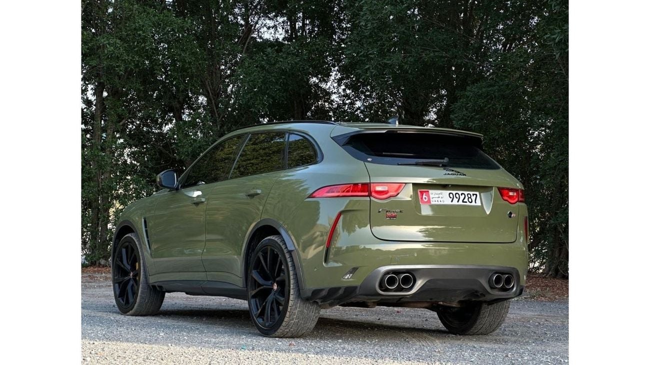 Jaguar F Pace SVR F-PACE 2020 V8 GCC ORGINAL PAINT // ACCIDENT FREE // FULL OPITION