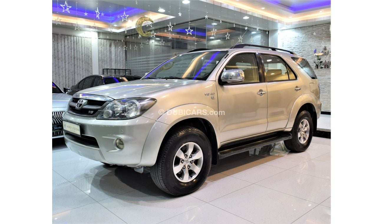 Toyota Fortuner EXCELLENT DEAL for our Toyota Fortuner SR5 V6 ( 2008 Model! ) in Beige Color! GCC Specs