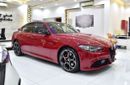 Alfa Romeo Giulia EXCELLENT DEAL for our Alfa Romeo Giulia Q2 Veloce ( 2023 Model ) in Red Color GCC Specs