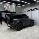 لاند روفر ديفندر 90 X P525 V8 | 5.0L Supercharged | European Specs | 3 Years Warranty & Service | Carpathian Grey