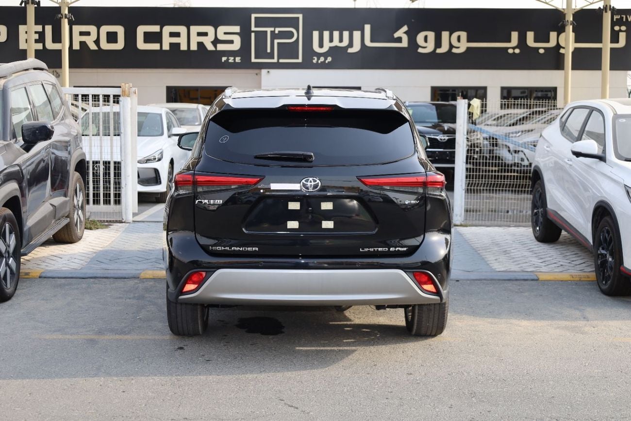 تويوتا هايلاندر Automatic . Hybrid . SUV/Crossover . All Wheel Drive . 7 Seats . 5 Doors ▾ Brand new 2026 Toyota Highlander Limited E-Four Hybrid 2.5L, Chinese Specs. Premium top-tier trim fe