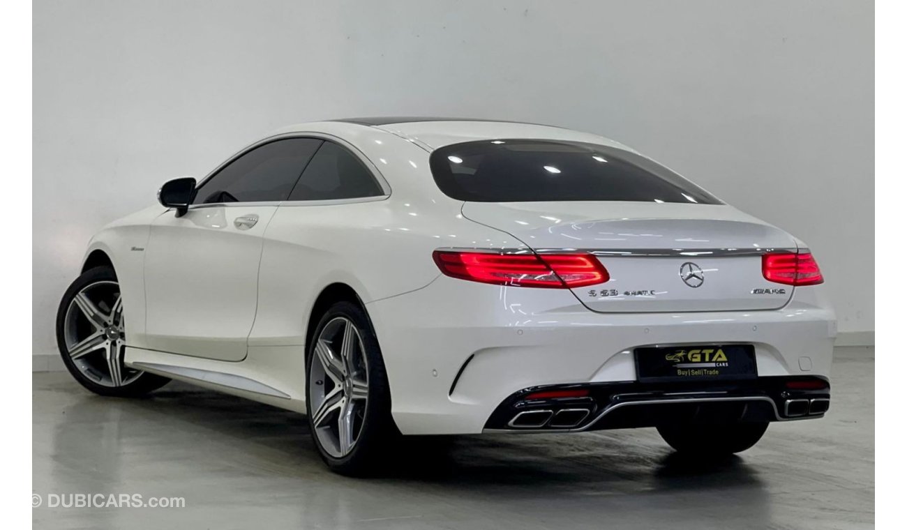 Mercedes-Benz S 63 AMG Coupe Std 2015 Mercedes S 63 AMG, Full Service History, Warranty, GCC