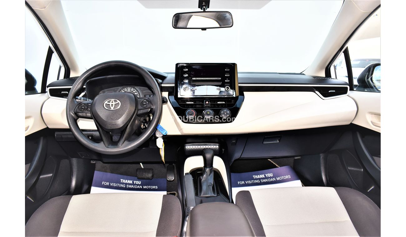 Toyota Corolla AED 1272 PM | 1.6L XLI GCC DEALER WARRANTY