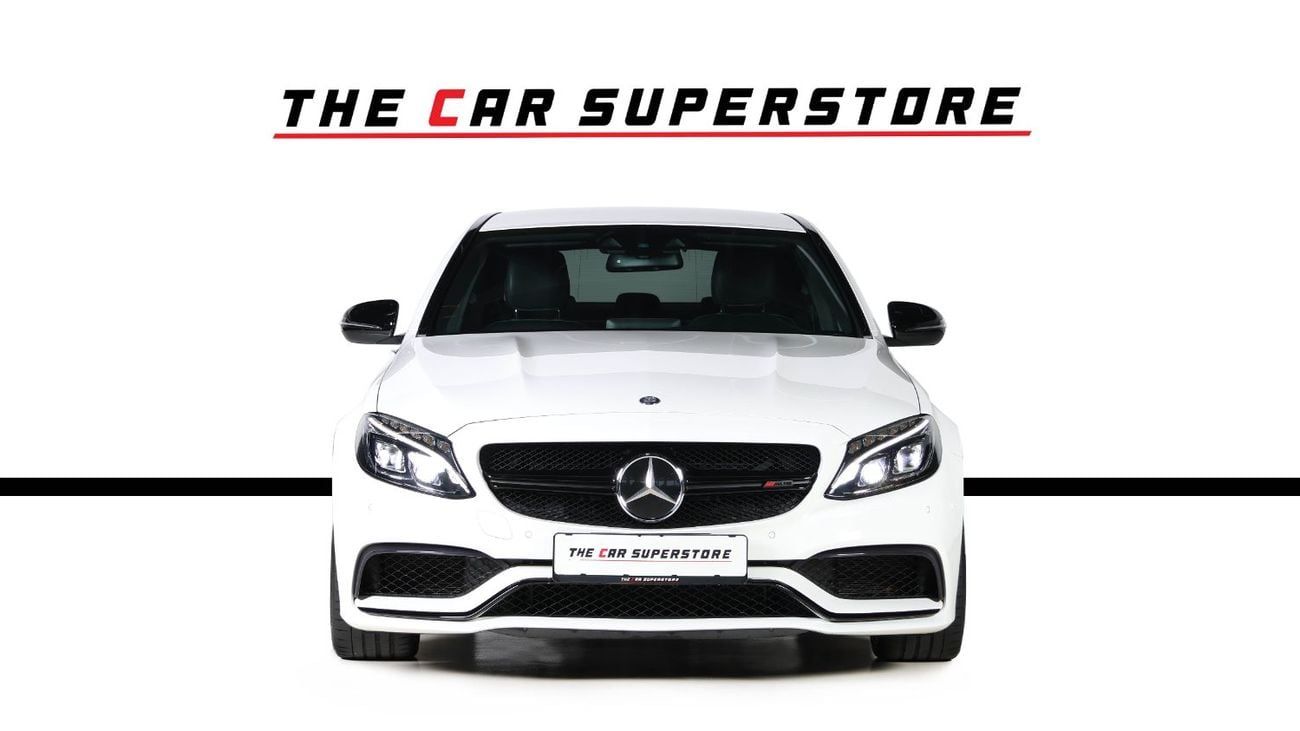 مرسيدس بنز C 63 AMG Std 4.0L Sedan 2017-MERCEDES BENZ C63 AMG-FULL SERVICE HISTORY-IMMACULATE CAR