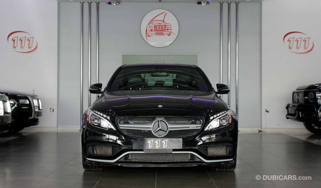 Mercedes-Benz C 63 AMG S / Twin Turbocharged / 4.0Liter - V8