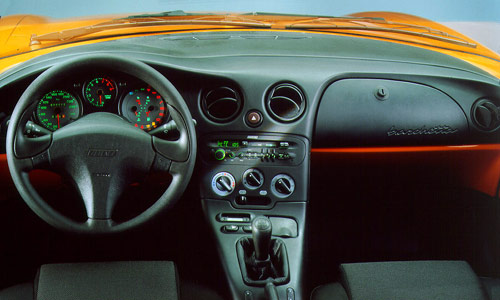 Fiat Barchetta interior - Cockpit