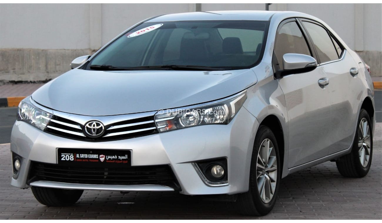 Toyota Corolla Toyota Corolla 2015 GCC in excellent condition No. 2 SE+ without accidents, very clean from inside a