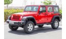 Jeep Wrangler 2016 - GCC - ZERO DOWN PAYMENT - 1755 AED/MONTHLY - 1 YEAR WARRANTY