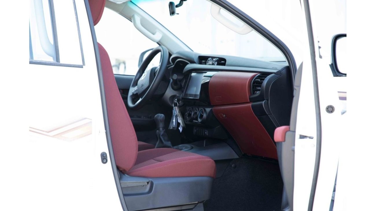 Toyota Hilux 2024 Toyota Hilux 4x4 DC 2.4 - Super White inside Red | Export Only