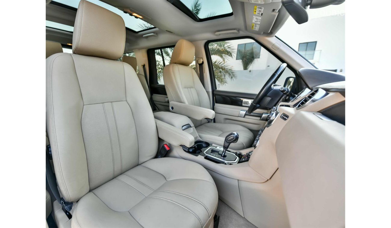 لاند روفر LR4 HSE V8 - Spectacular Condition - GCC - AED 1,520 Per Month - 0% DP