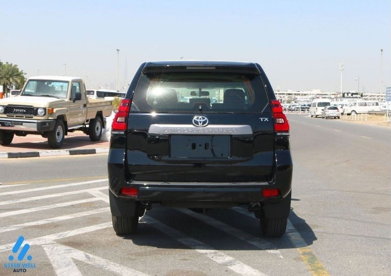 تويوتا برادو 2023 Land Cruiser TX 2.7L SUV 4WD Petrol 6 Speed AT - 5 Doors - Book Now!