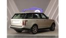 Land Rover Range Rover Supercharged Full service history by Range Rover company