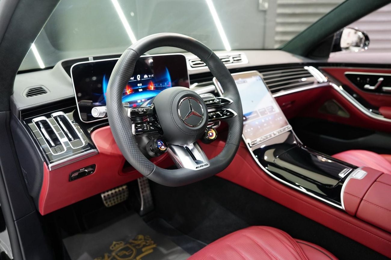Mercedes Benz S63 AMG E PERFORMANCE 2024 S63 AMG E Performance, BRAND NEW, Carbon Exterior Pack, Ceramic Brakes, Gargash File Opened!
